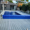 Cubierta compuesta alrededor de la piscina